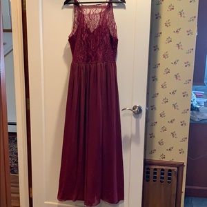 Bergundy Formal Dress